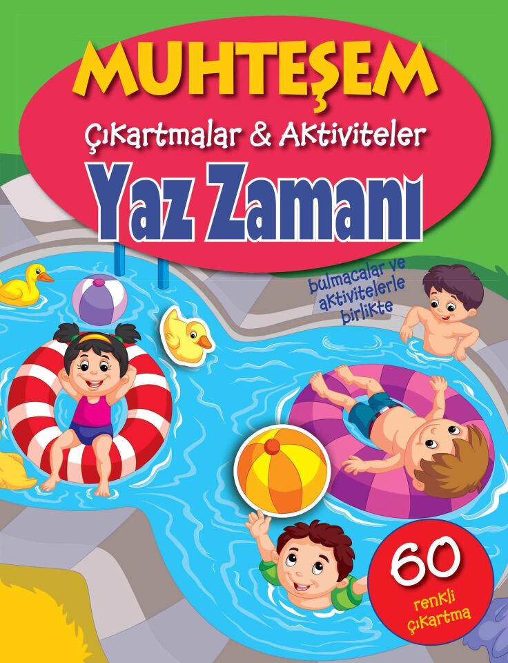 Muhteşem Çıkartmalar ve Aktiviteler Yaz Zamanı