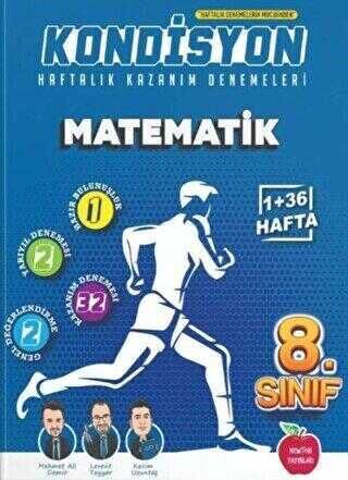 Newton Yayınları 8. Sınıf Kondisyon Matematik Haftalık Kazanım Denemeleri 37 Hafta