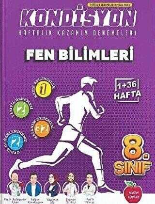 Newton Yayınları 8. Sınıf Kondisyon Fen Bilimleri Haftalık Kazanım Denemeleri 37 Hafta