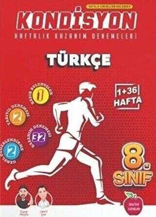 Newton Yayınları 8. Sınıf Kondisyon Türkçe Haftalık Kazanım Denemeleri 37 Hafta