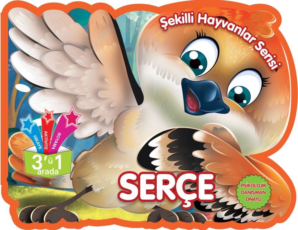 Şekilli Hayvanlar Serisi Serçe