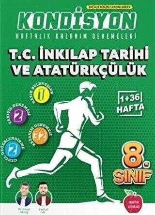 Newton Yayınları 8. Sınıf Kondisyon Tc. Inkilap Tarihi Ve Atatürkçülük Haftalık Kazanım Denemeleri 37 Hafta