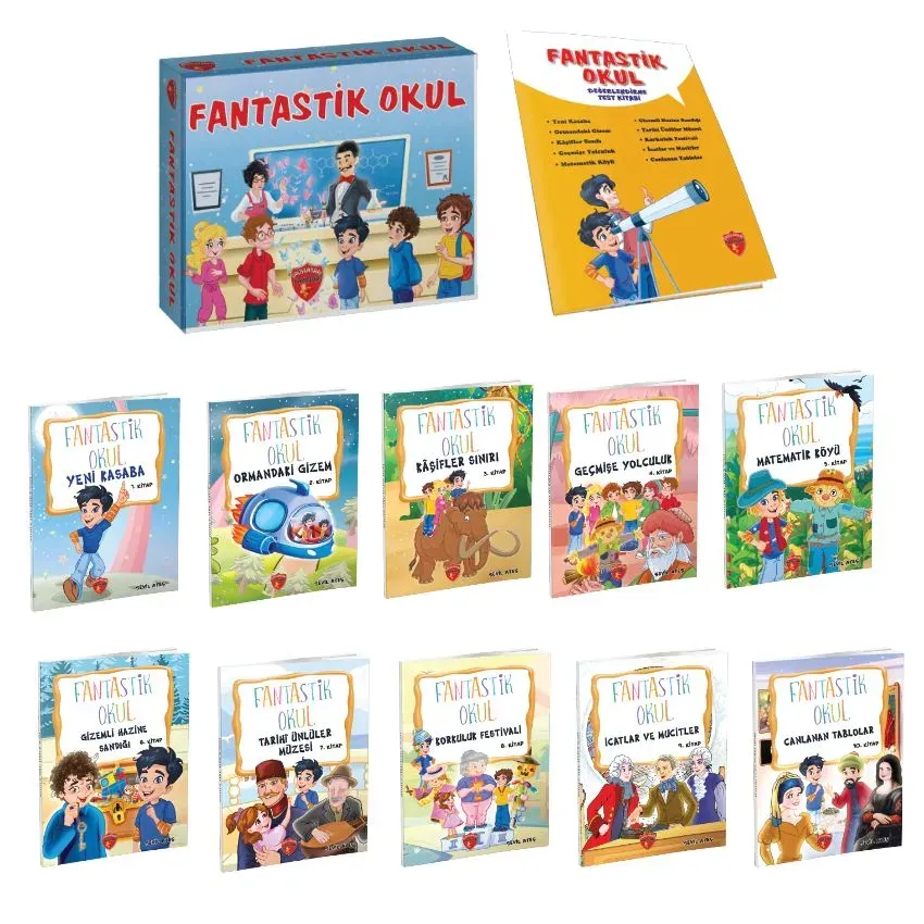 ÇALIŞKAN ARI 4.SINIF FANTASTİK OKUL SOSYAL BİLGİLER TEMAI (10 KİTAP SINAV KUTULU)