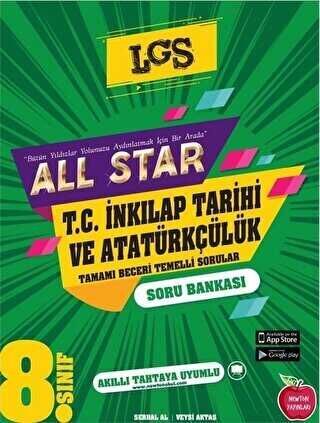 Newton Yayınları 8. Sınıf All Star T. C. İnklap Tarihi Ve Atatürkçülük Soru Bankası