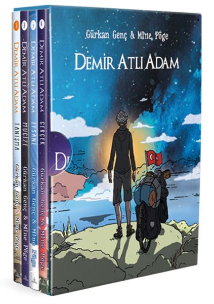 Demir Atlı Adam Ciltli Set 4 Kitap Takım