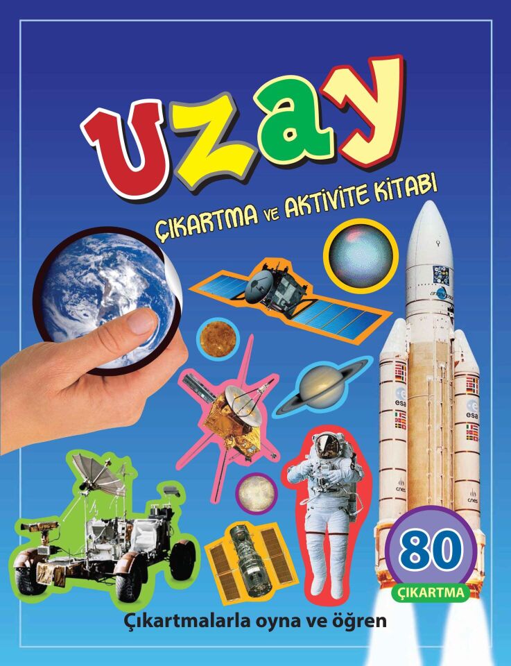 Uzay Çıkartma ve Aktivite Kitabı