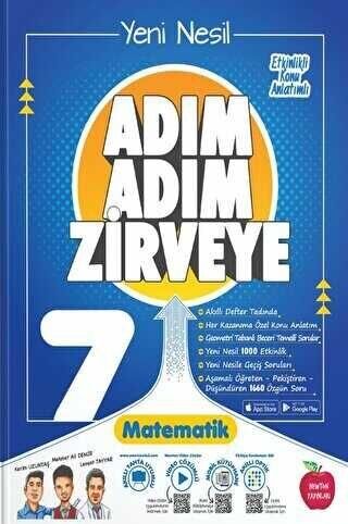 Newton Yayınları 7. Sınıf Adım Adım Matematik Etkinlikli Konu Anlatımlı Soru Bankaları