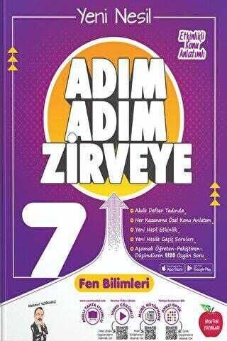 Newton Yayınları 7. Sınıf Adım Adım Fen Bilimleri Etkinlikli Konu Anlatımlı Soru Bankaları