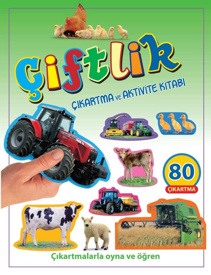 Çiftlik Çıkartma ve Aktivite Kitabı