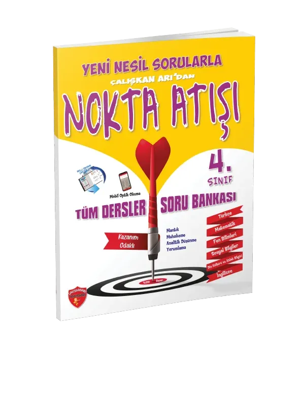ÇALIŞKAN ARI 4. SINIF NOKTA ATIŞI YENİ NESİL SORU BANKASI