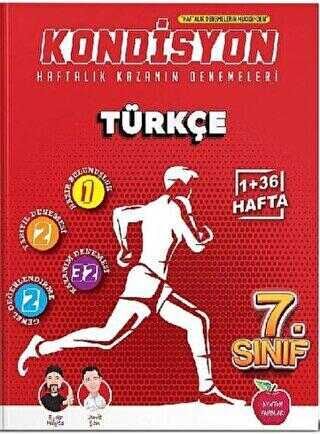 Newton Yayınları 7. Sınıf Kondisyon Türkçe Haftalık Kazanım Denemeleri 37 Hafta