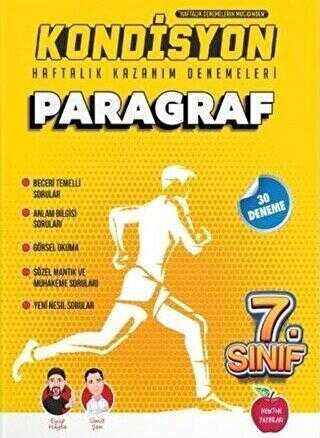 Newton Yayınları 7. Sınıf Kondisyon Paragraf Haftalık Kazanım Denemeleri 37 Hafta