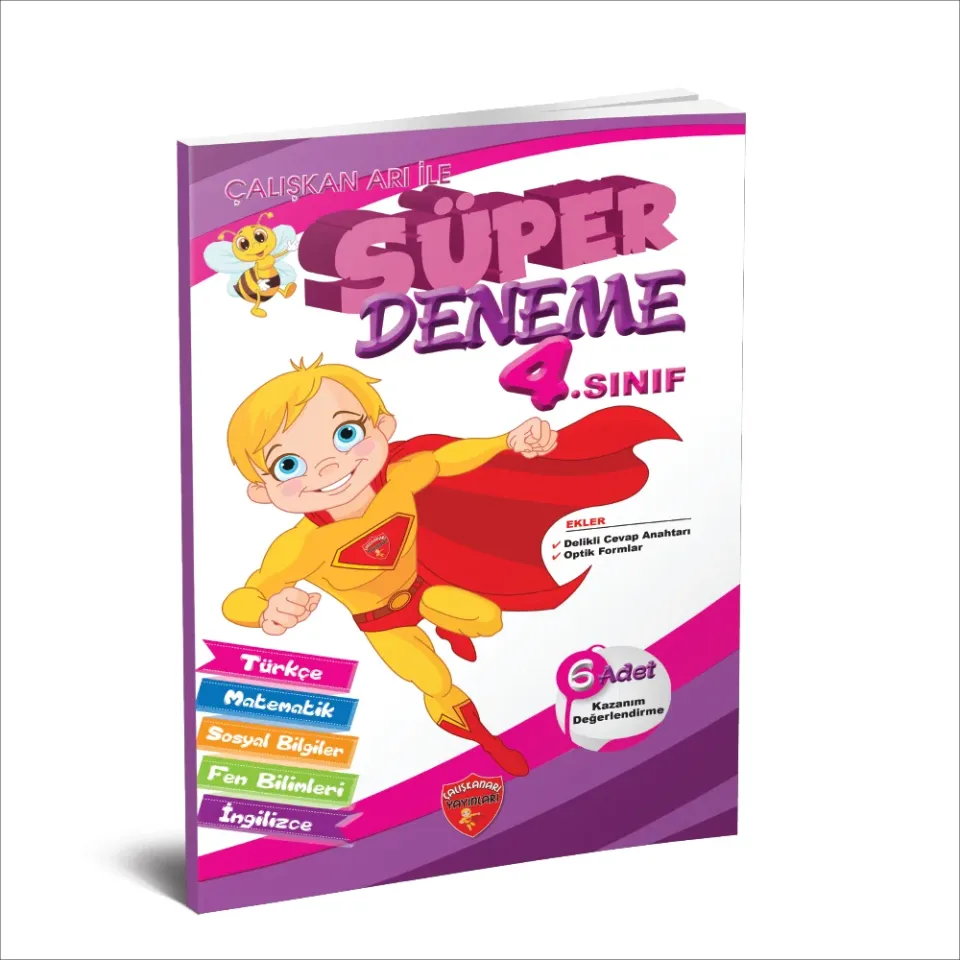 ÇALIŞKAN ARI 4. SINIF SÜPER DENEME 6’LI