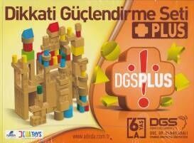 Dikkati Güçlendirme Seti Plus 6 Yaş 3 Kitap