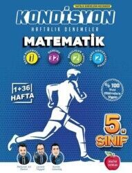 Newton Yayınları 5. Sınıf Kondisyon Matematik Haftalık Kazanım Denemeleri 37 Hafta
