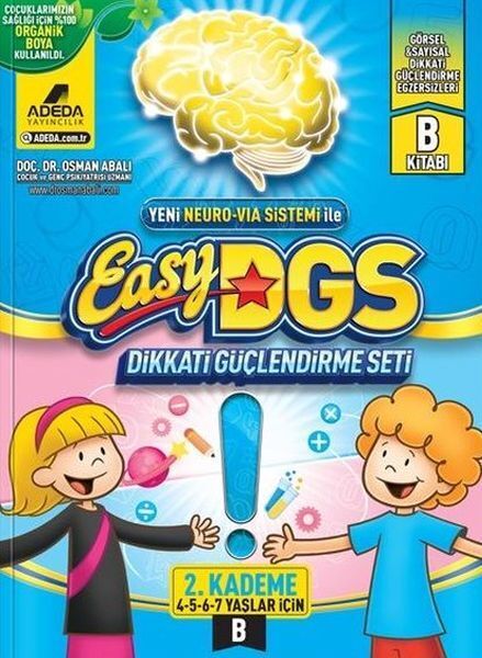 EASY Dikkati Güçlendirme Seti 4 7 yaş B Kitapçığı