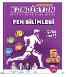 Newton Yayınları 5. Sınıf Kondisyon Fen Bilimleri Haftalık Kazanım Denemeleri 37 Hafta