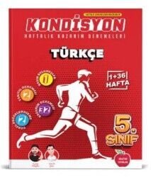 Newton Yayınları 5. Sınıf Kondisyon Türkçe Haftalık Kazanım Denemeleri 37 Hafta