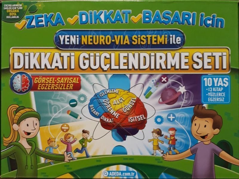 Dikkati Güçlendirme Seti 4. Sınıf – 10 Yaş Neuro Via