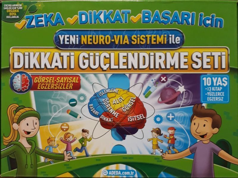 Dikkati Güçlendirme Seti 4. Sınıf – 10 Yaş Neuro Via