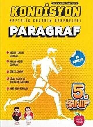 Newton Yayınları 5. Sınıf Kondisyon Paragraf Haftalık Kazanım Denemeleri 20 Hafta