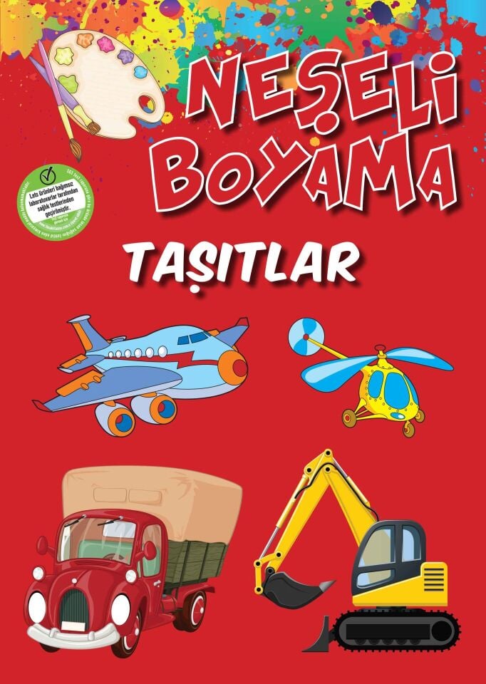 Neşeli Boyama Taşıtlar