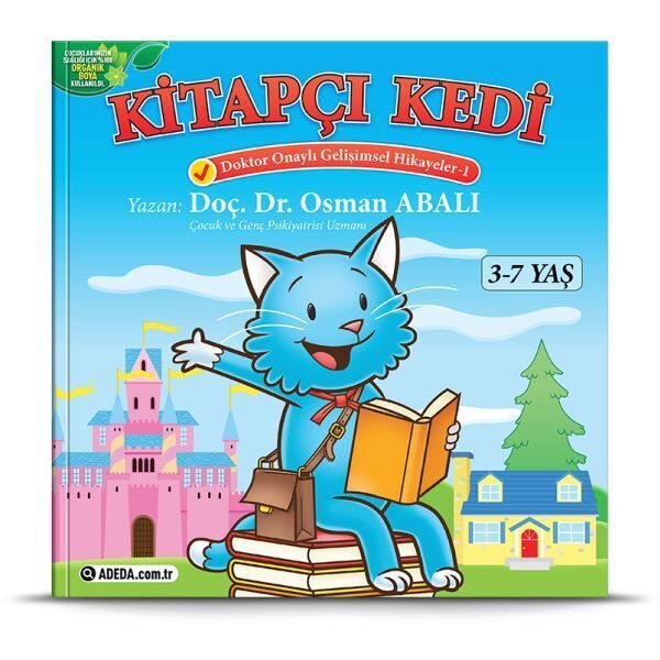 Kitapçı Kedi 3 7 Yaş