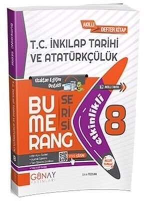 Günay Yayınları 8. Sınıf Bumerang Etkinlikli T. C. İnkılap Tarihi Ve Atatürkçülük