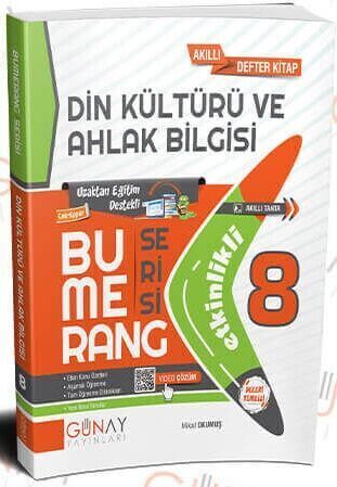Günay Yayınları 8. Sınıf Bumerang Etkinlikli Din Kültürü Ve Ahlak Bilgisi