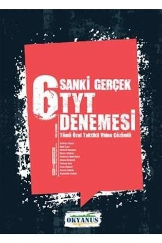 Okyanus Yayınları Iceberg Sanki Gerçek 6 Tyt Denemesi
