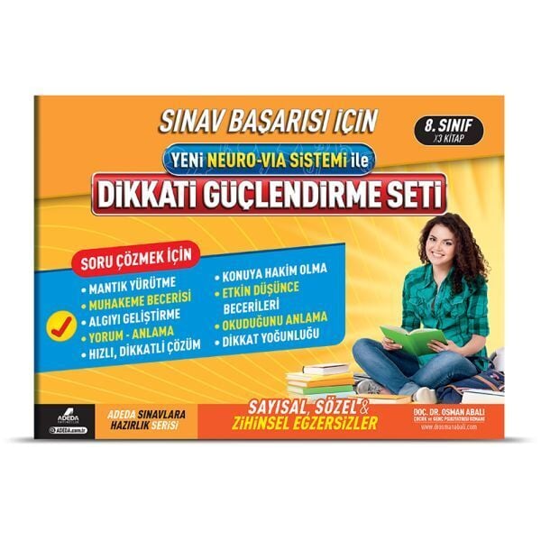 Dikkati Güçlendirme Seti 8. Sınıf – 14 Yaş