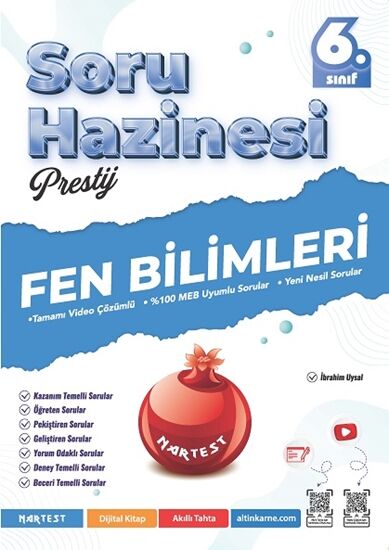 Nartest Yayınevi 6. Sınıf Prestij Fen Bilimleri Soru Hazinesi