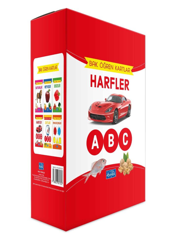 Harfler Bak Öğren Kartlar