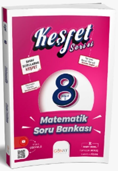 Günay Yayınları 8. Sınıf Keşfet Serisi Matematik Soru Bankası (2023-2024)