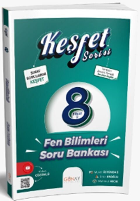 Günay Yayınları 8. Sınıf Keşfet Serisi Fen Bilimleri Soru Bankası (2023-2024)