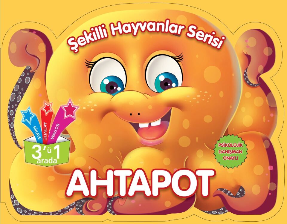 Şekilli Hayvanlar Serisi Ahtapot