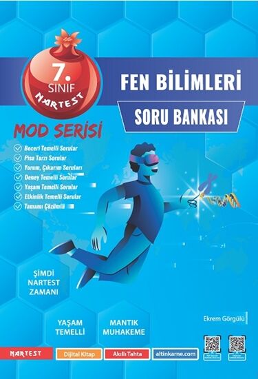 Nartest Yayınevi 7. Sınıf Mod Fen Bilimleri Soru Bankası
