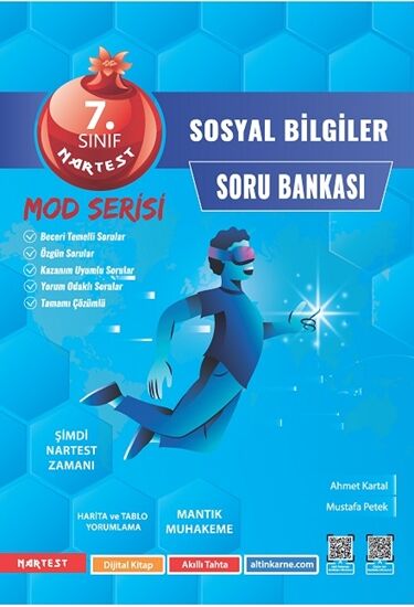 Nartest Yayınevi 7. Sınıf Mod Sosyal Bilgiler Soru Bankası