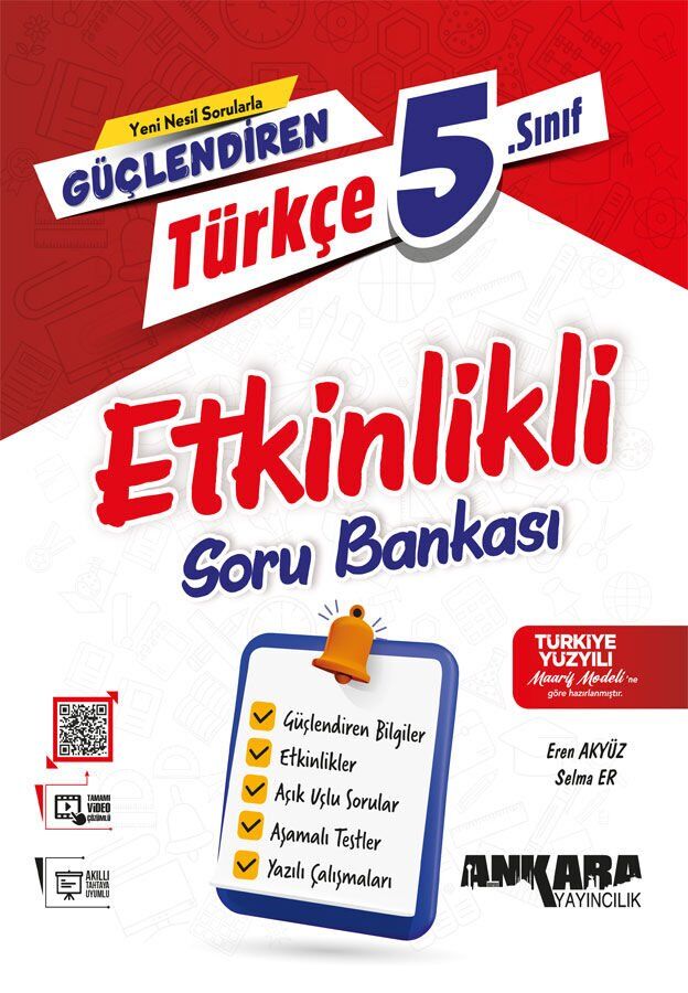 Ankara Yayınları 5. Sınıf Türkçe Etkinlikli Soru Bankası