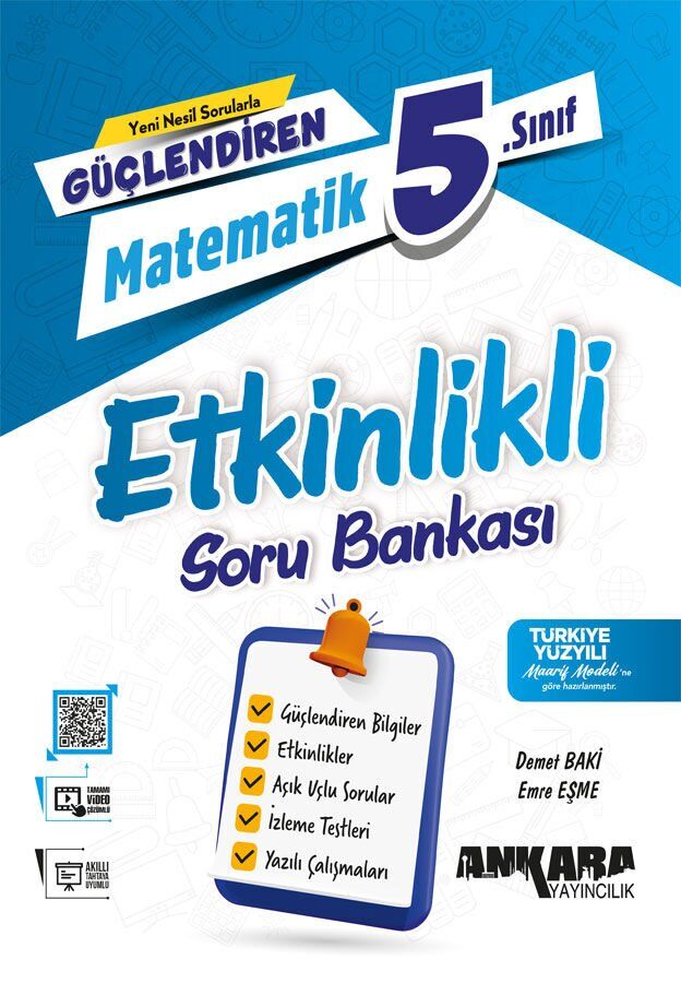 Ankara Yayınları 5. Sınıf Matematik Etkinlikli Soru Bankası