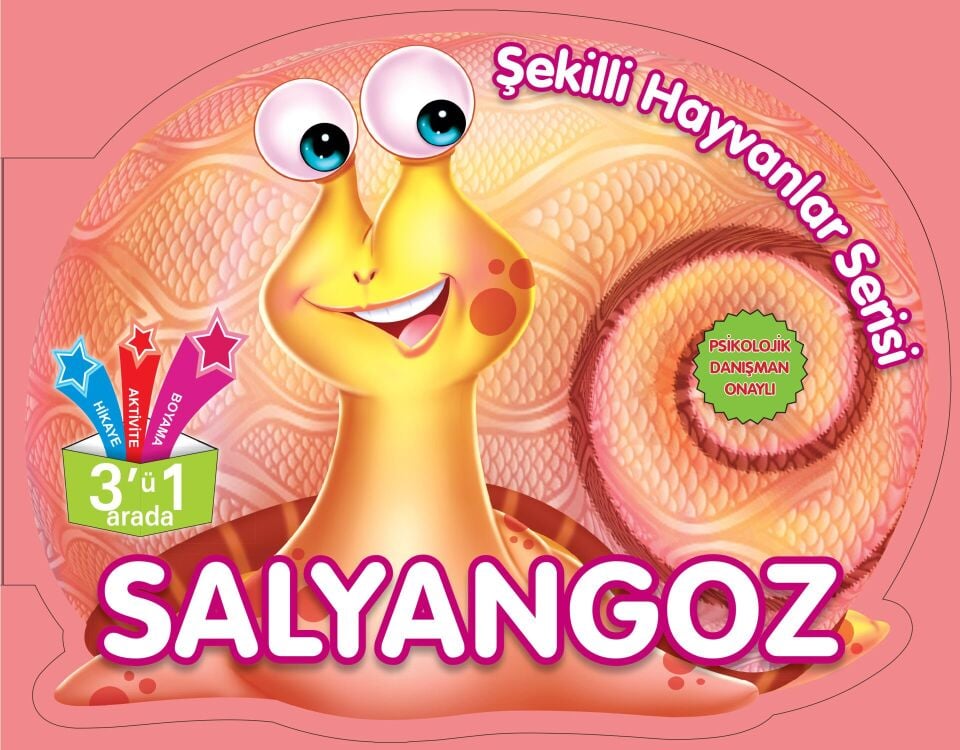 Şekilli Hayvanlar Serisi Salyangoz
