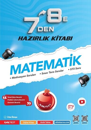 Nartest Yayınevi 7 Den 8 E Matematik Hazırlık Kitabı