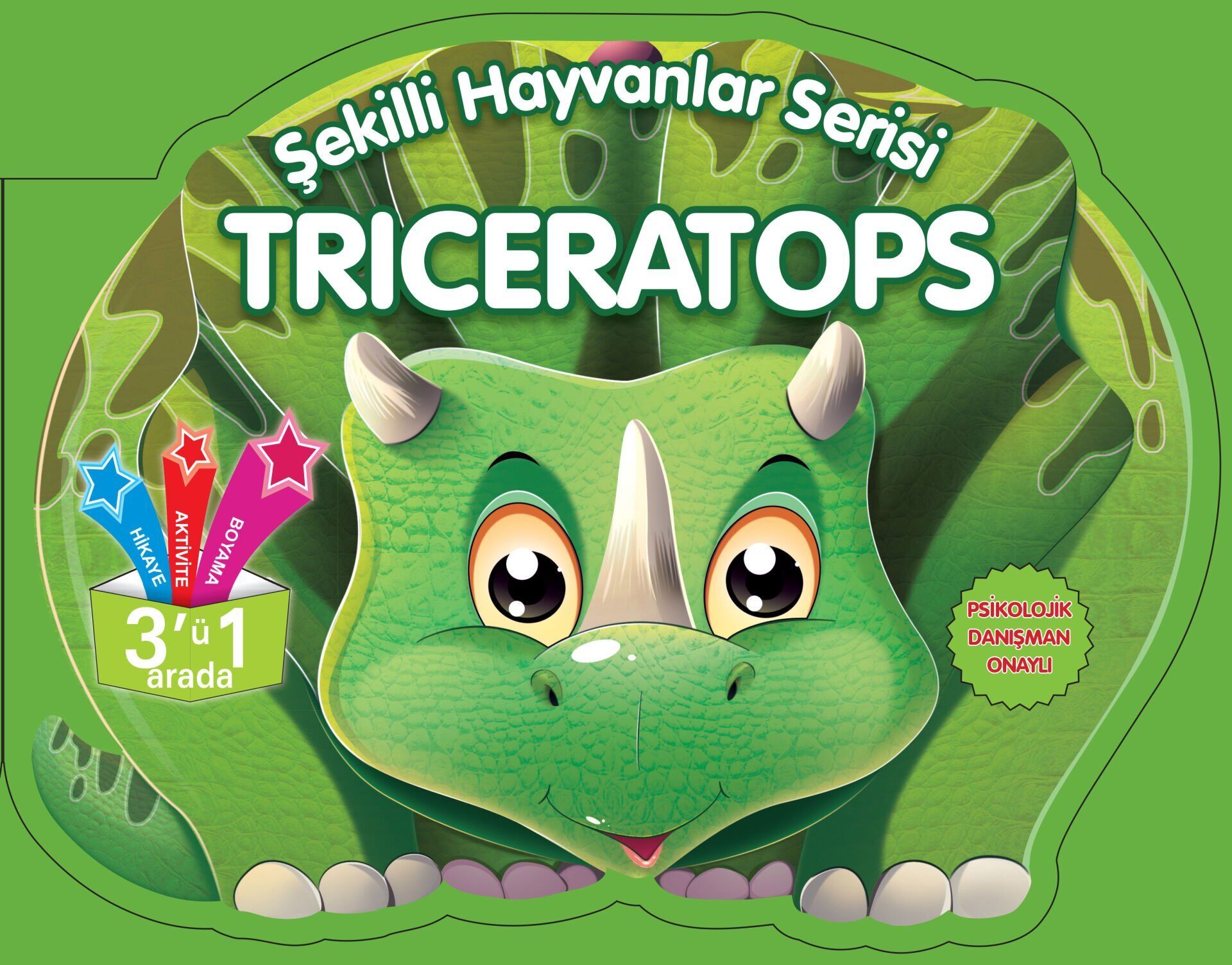 Şekilli Hayvanlar Serisi Triceratops
