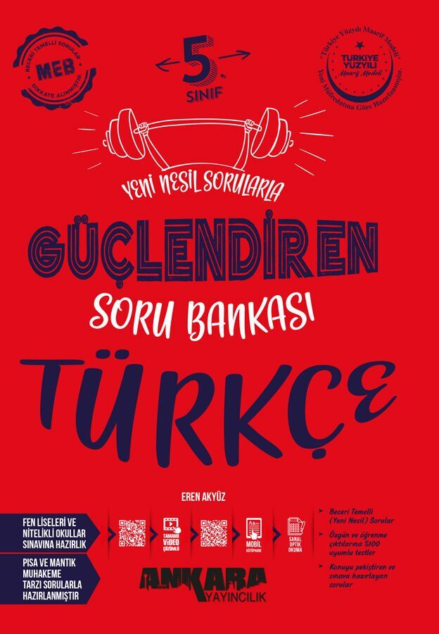 Ankara Yayınları 5. Sınıf Türkçe Soru Bankası