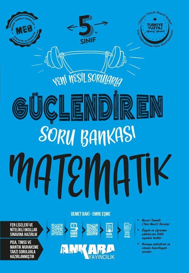 Ankara Yayınları 5. Sınıf Matematik Soru Bankası