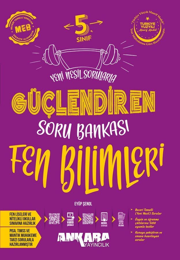 Ankara Yayınları 5. Sınıf Fen Bilimleri Soru Bankası