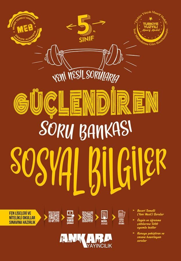 Ankara Yayınları 5. Sınıf Sosyal Bilgiler Soru Bankası