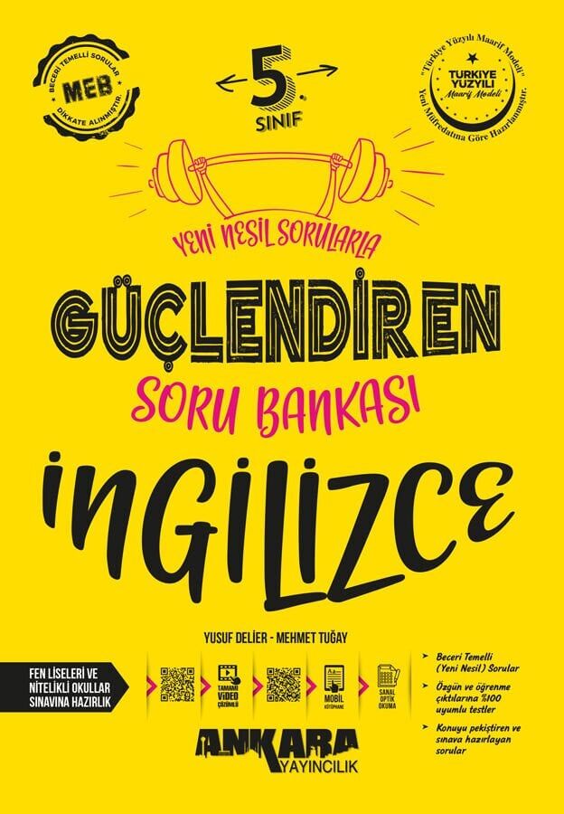 Ankara Yayınları 5. Sınıf İngilizce Soru Bankası