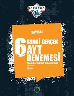 Okyanus Yayınları Iceberg Sanki Gerçek 6 Ayt Sayısal Deneme