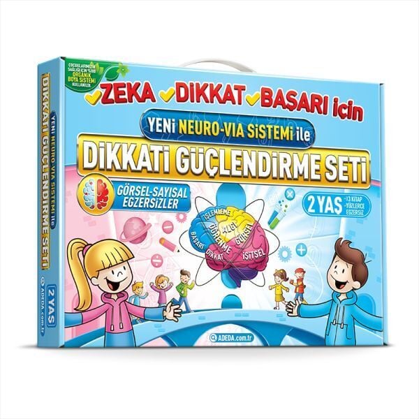 Dikkati Güçlendirme Seti Anasınıfı –2 Yaş Neuro Via